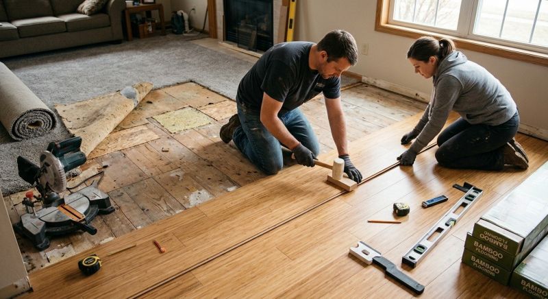 Bamboo Flooring Installation in Beaver County, PA