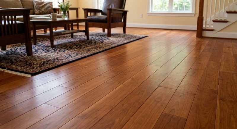 Cherry Floor Installation in Conway, PA