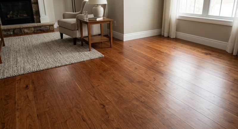 Cherry Floor Installation in Harmony, PA