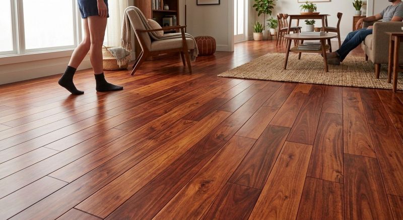 Cherry Floor Installation in Toronto, OH