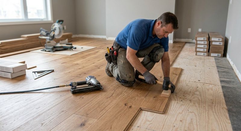 Finished Floor Installation in Beaver County, PA