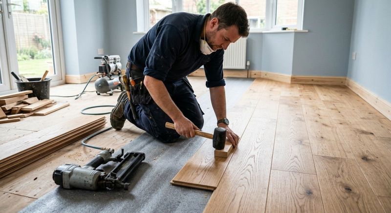 Hardwood Floor Installation in Ambridge, PA