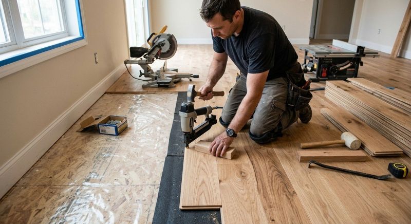 Hardwood Floor Installation in Carnegie, PA