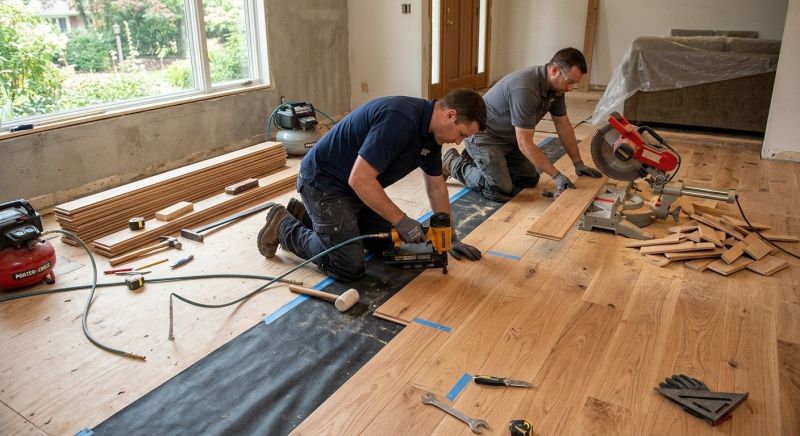 Hardwood Floor Installation in Enon Valley, PA