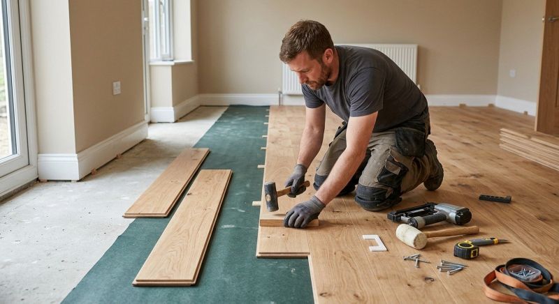Hardwood Floor Installation in Harmony, PA