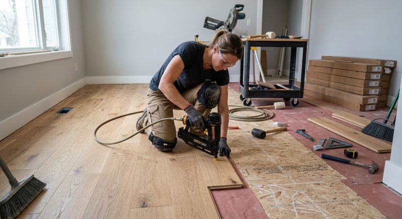 Hardwood Floor Installation in Beaver County, PA