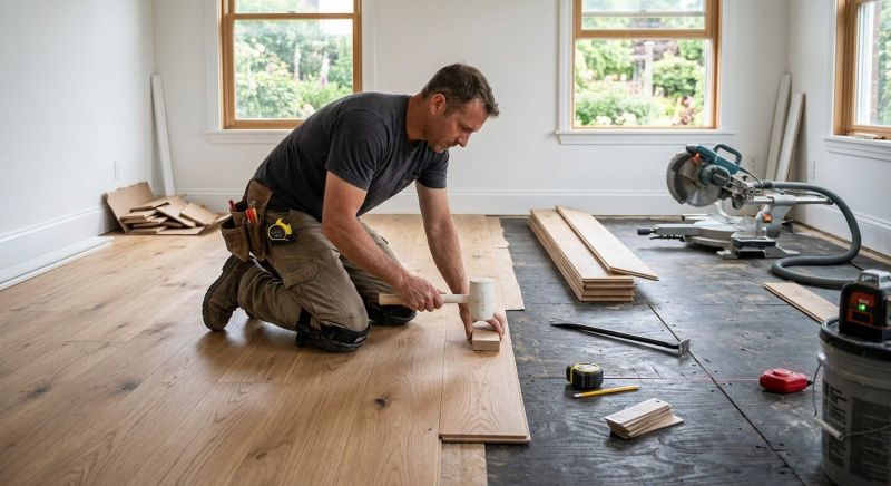 Hardwood Floor Installation in Toronto, OH