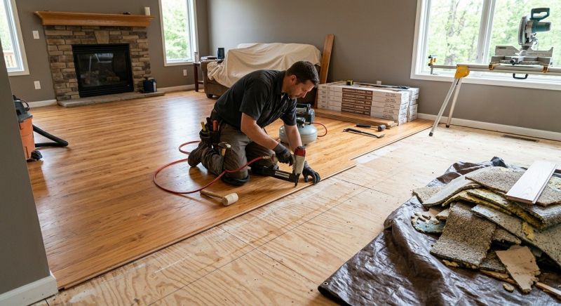 Hardwood Replacement in Harmony, PA