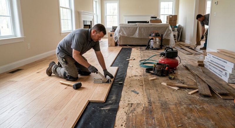 Hardwood Replacement in Harmony, PA