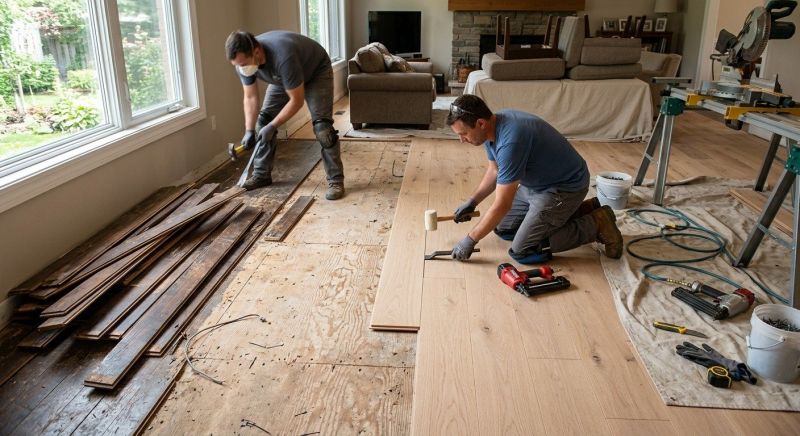 Hardwood Replacement in Beaver County, PA