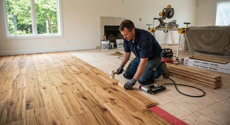 Hickory Floor Installation in Beaver County, PA