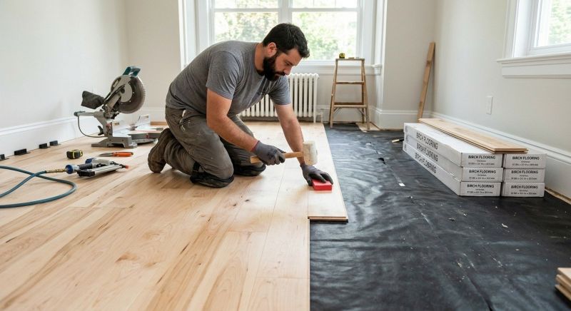Maple Flooring Installation in Oakdale, PA