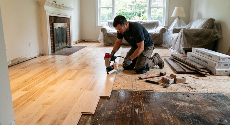 Maple Flooring Installation in Toronto, OH