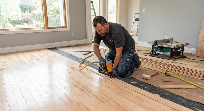 Maple Flooring Installation in Toronto, OH