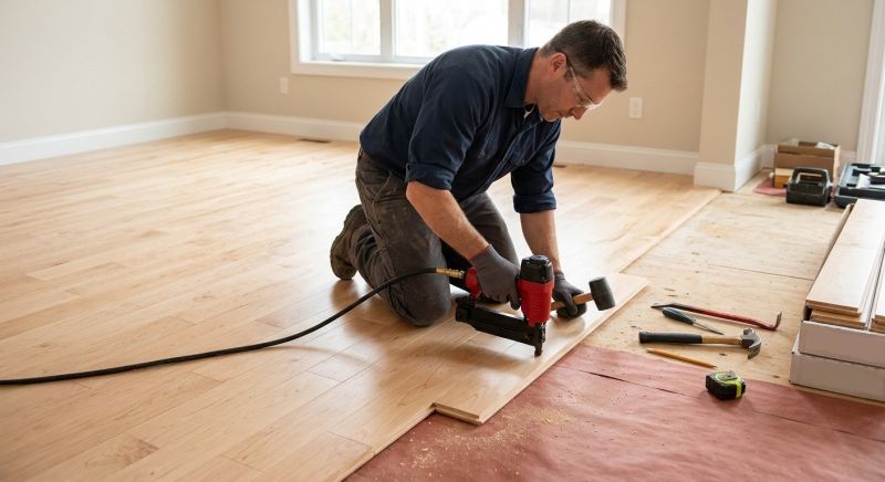 Maple Flooring Installation in Wexford, PA
