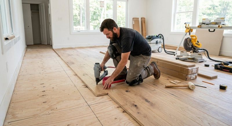 Oak Floor Installation in Hookstown, PA