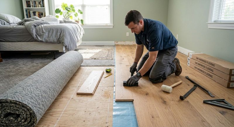 Oak Floor Replacement in Beaver County, PA
