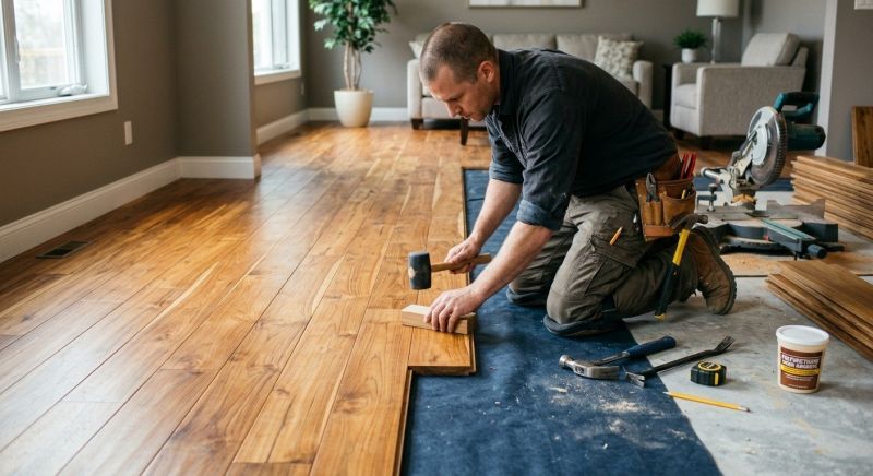 Plank Floor Installation in Beaver County, PA