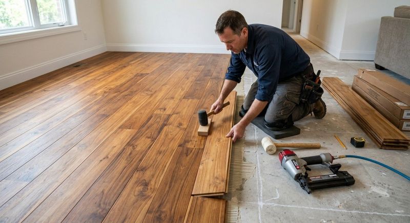 Teak Flooring Installation in Beaver County, PA