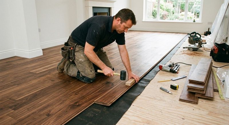 Walnut Flooring Installation in Beaver County, PA
