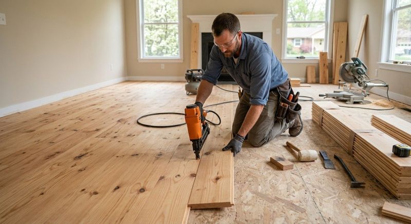 Wood Flooring Installation in Wexford, PA